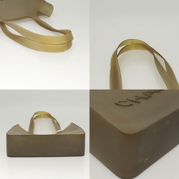 Chanel Tote Bag Rubber Khaki CC - Picture 4 of 6